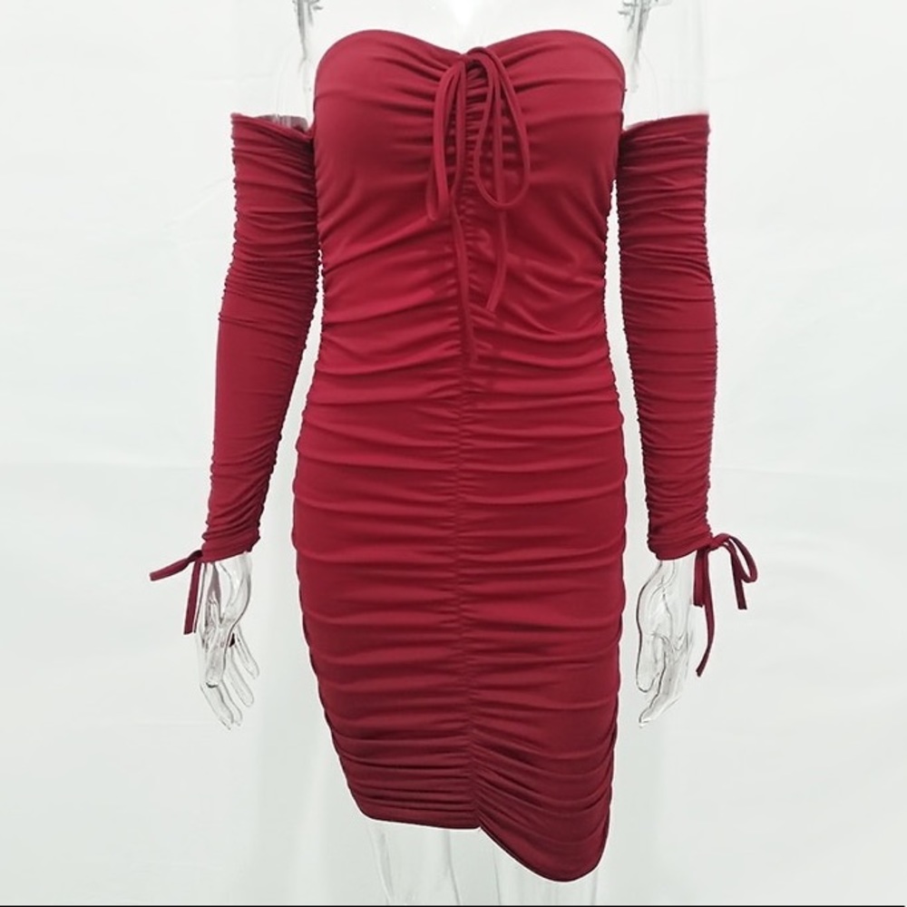 Red dress
